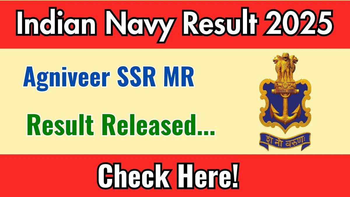 Indian Navy Agniveer Result 2025