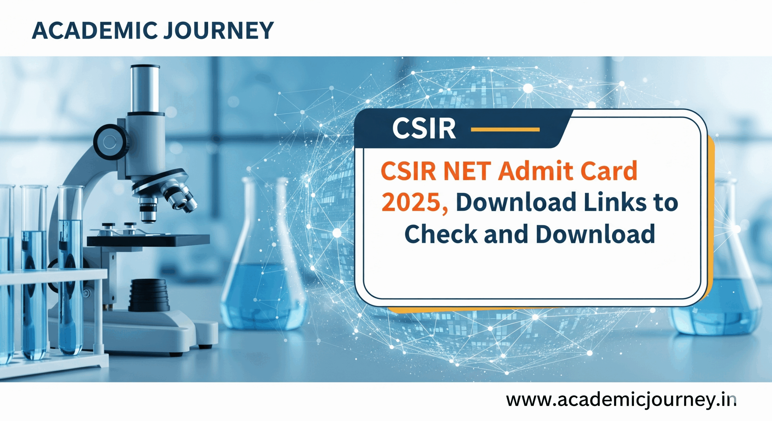 CSIR NET Admit Card 2025