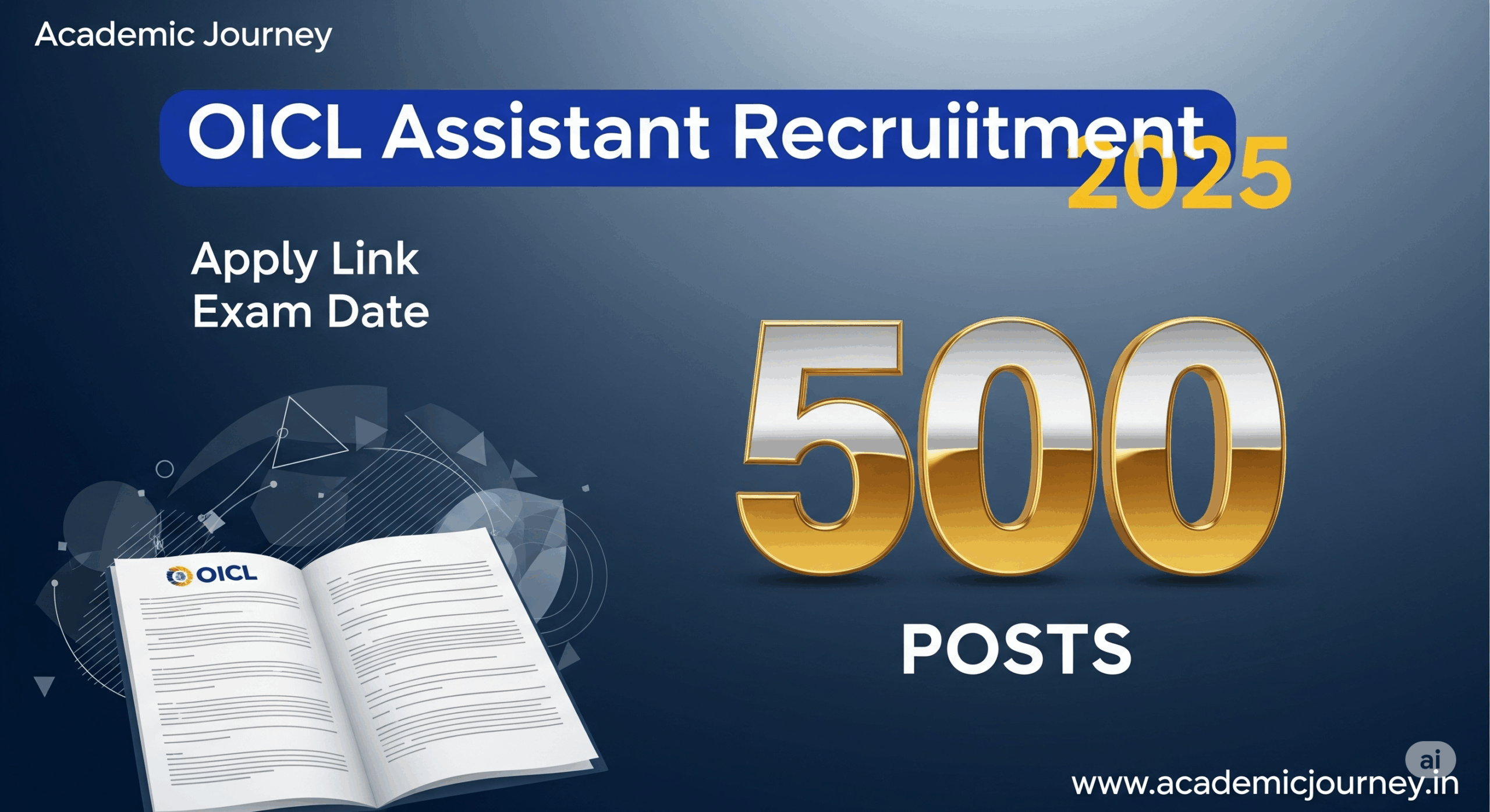 OICL Assistant Recruitment