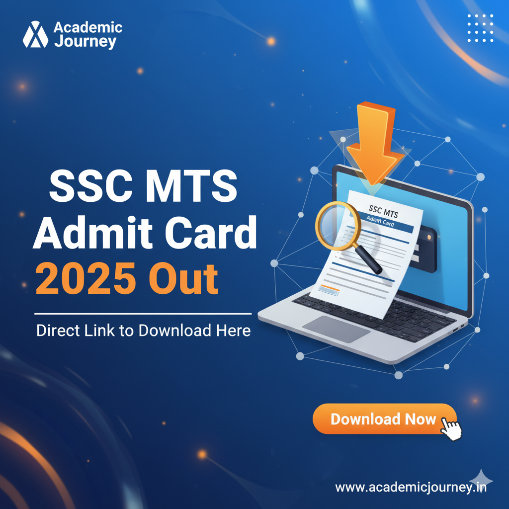 SSC MTS Admit Card 2025