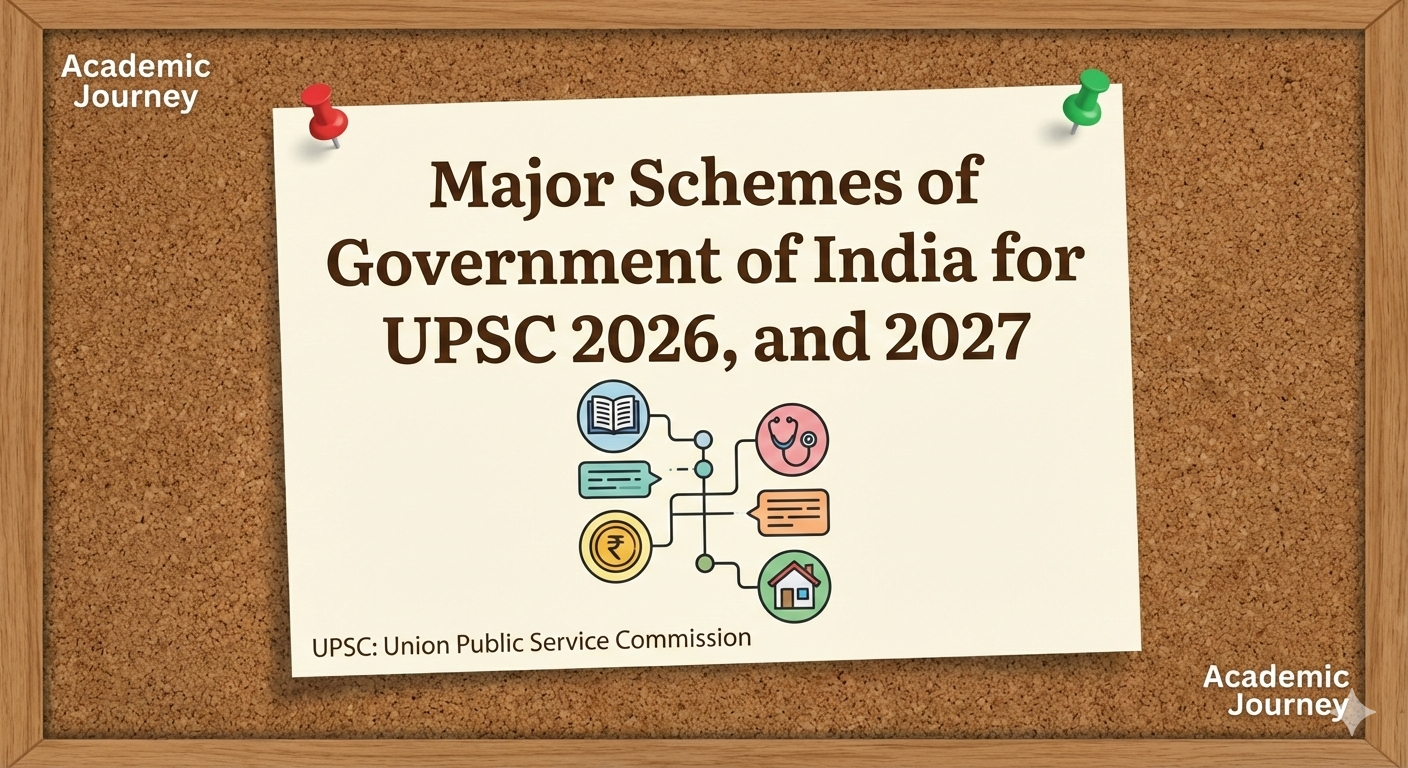 Major Schemes for UPSC
