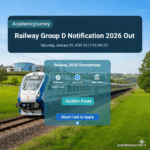 Railway Group D Notification 2026 Out