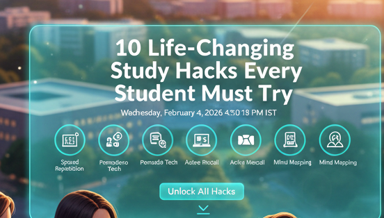 10 Life Changing Study Hacks