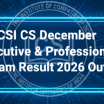 ICSI CS Result 2026 Out