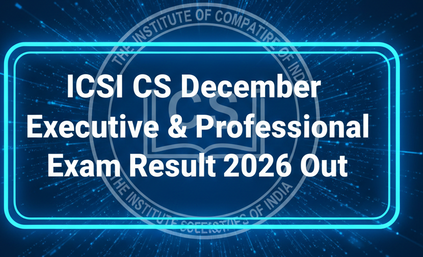 ICSI CS Result 2026 Out