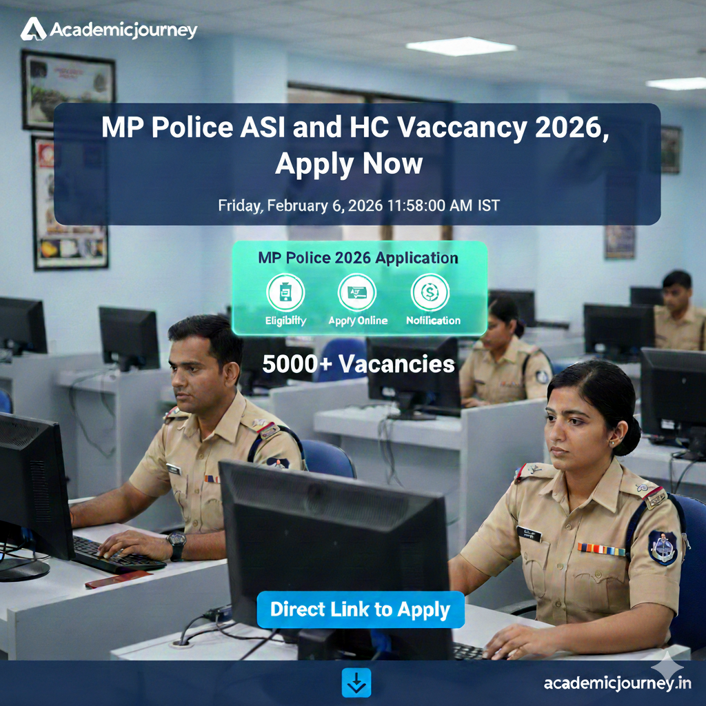 MP Police ASI & HC Recruitment 2026