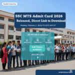 SSC MTS Admit Card