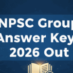 TNPSC Group 2 Answer Key 2026 Out