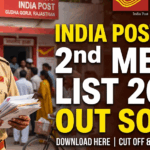India Post GDS 2nd Merit list 2026 Out Soon