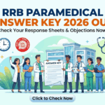 RRB Paramedical Answer Key 2026 Out