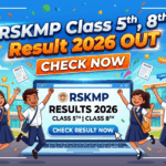 RSKMP Class 5th, 8th Result 2026 Out