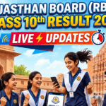 Rajasthan Board Class 10th Result 2026