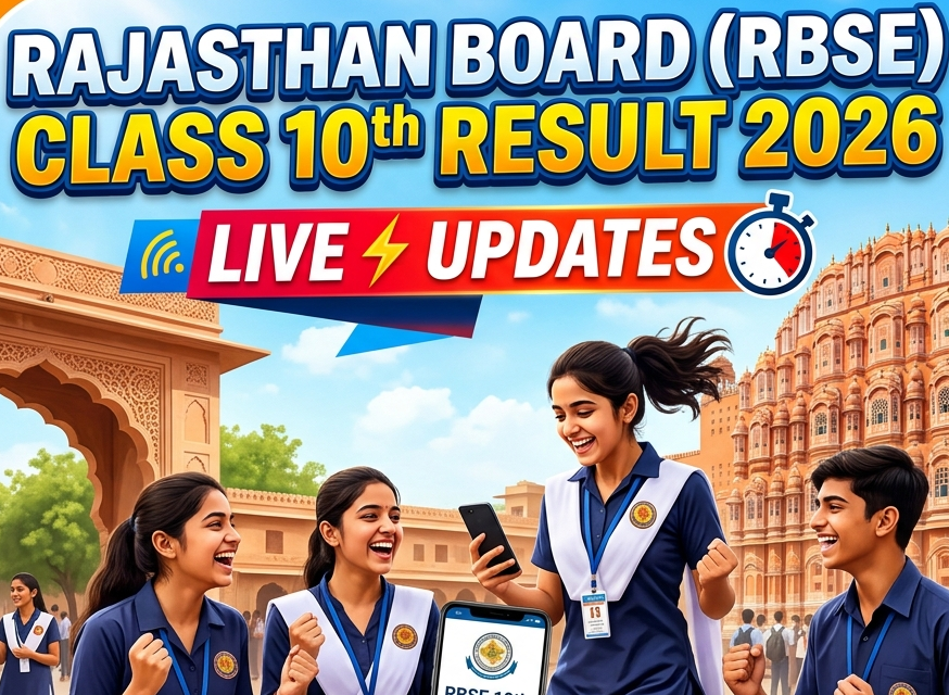 Rajasthan Board Class 10th Result 2026