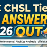 SSC CHSL Tier 1 Final Answer Key 2026 Out