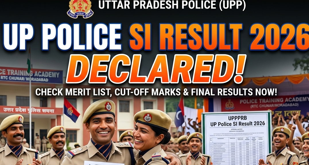 UP Police SI Result 2026 Out