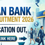 Indian Bank SO Recruitment 2026 notification Out