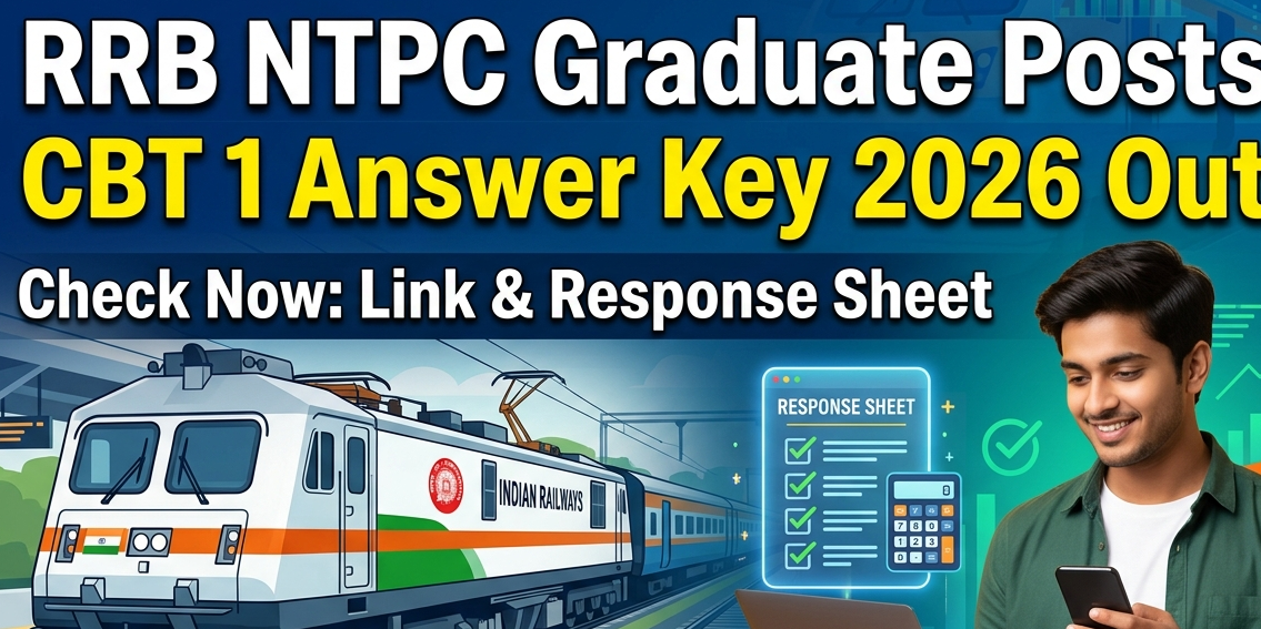 RRB NTPC CBT 1 Answer Key 2026 Out