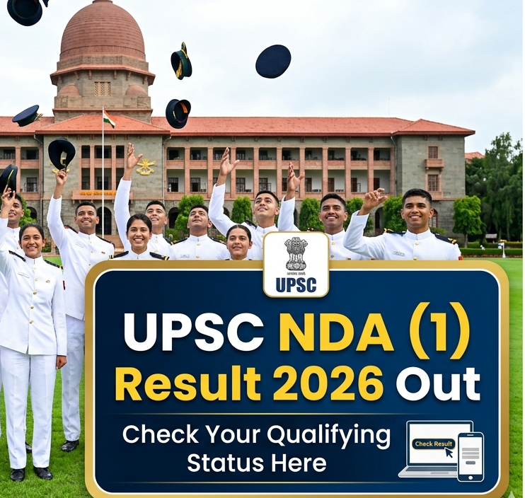 UPSC NDA (1) Result 2026 Out