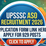 UPSSSC ASO Recruitment 2026 Out