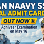 Indian Navy SSR Medical Admit card 2026 Out