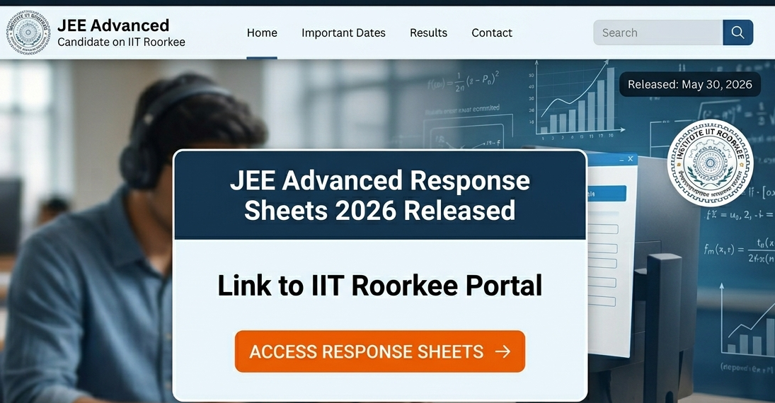 JEE Advanced 2026 Response sheet out