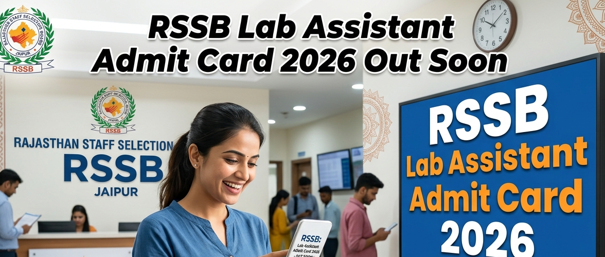 RSSB Lab Assistant Admit card 2026 Soon