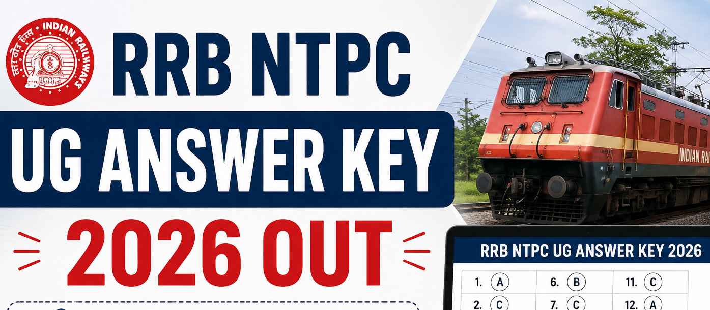 RRB NTPC UG Answer Key 2026 Out