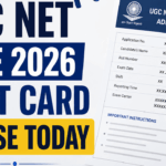 UGC NET Admit Card 2026