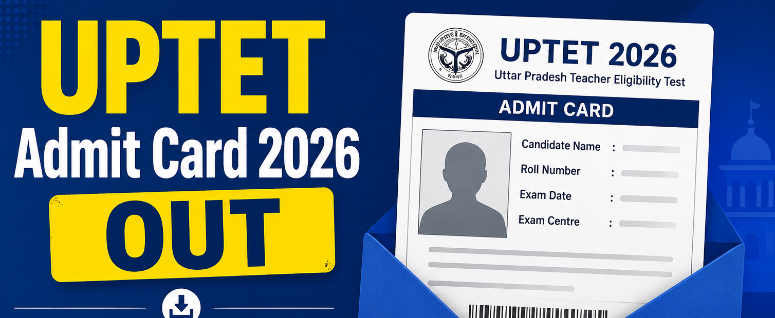 UP TET Admit Card 2026 Out