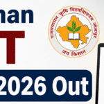 Rajasthan JET Result 2026 Out