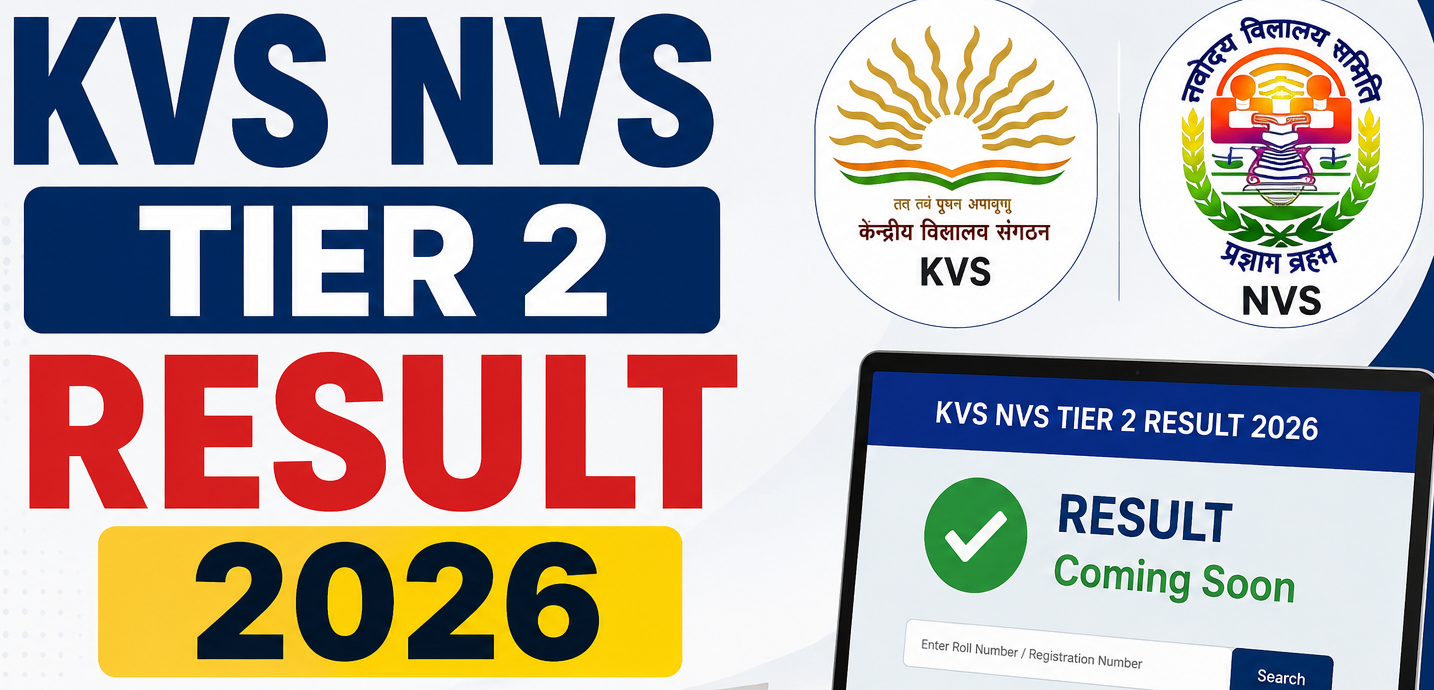 KVS NVS Tier 2 Result 2026 soon