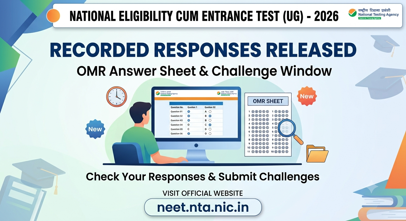 NEET UG 2026 responses released