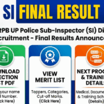 UP Police SI Final Result 2026 Out