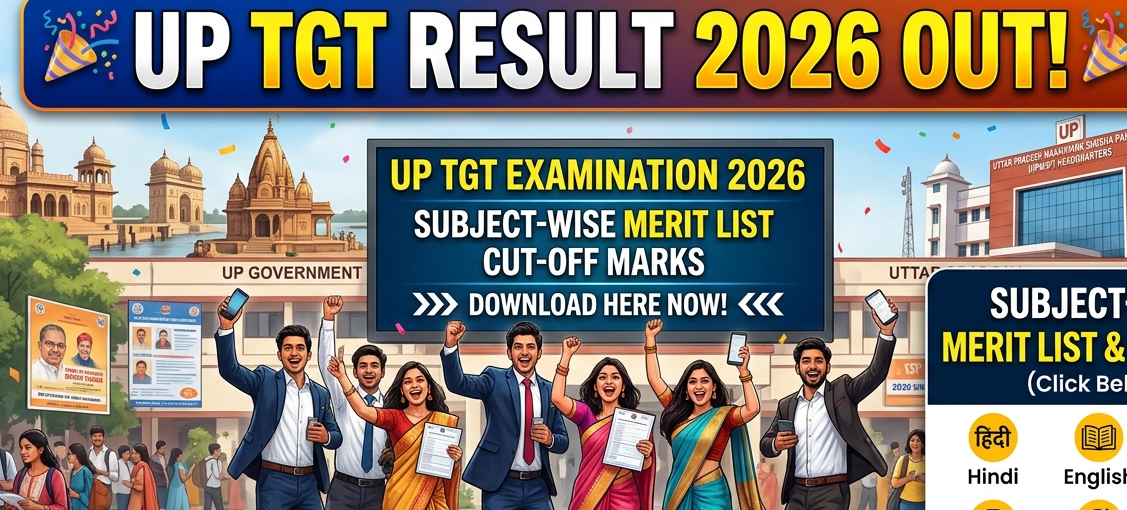 UP TGT Result 2026 Out
