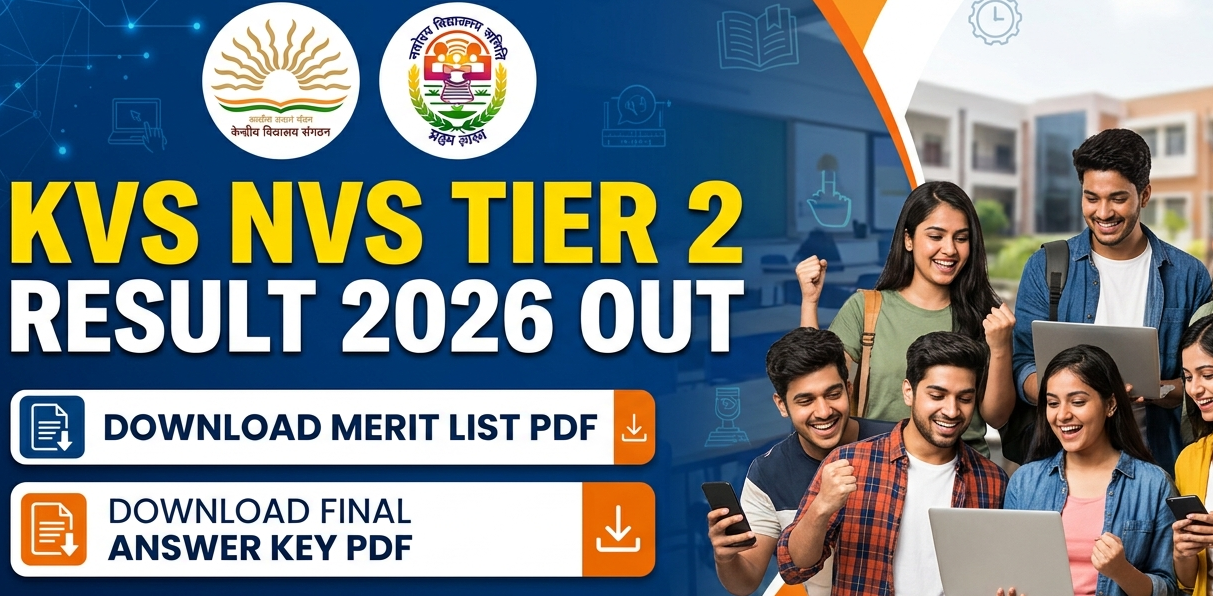 KVS NVS Tier 2 Result 2026