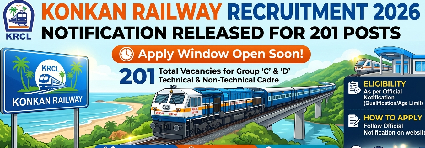 Konkan Railway Recruitment 2026 Out