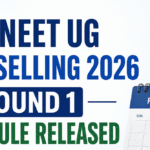 MCC NEET UG 2026 Counselling Schedule Released