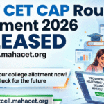 MHT CET CAP Round 1 Allotment 2026