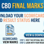 SBI CBO Final Marks 2026 Out