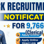 SBI Clerk Recruitment 2026