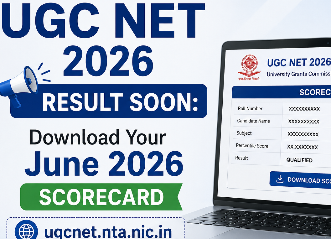 UGC NET June 2026 result soon