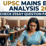 UPSC Mains Exam Analysis 2026