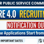 BPSC TRE 4.0 Notification 2026 Out