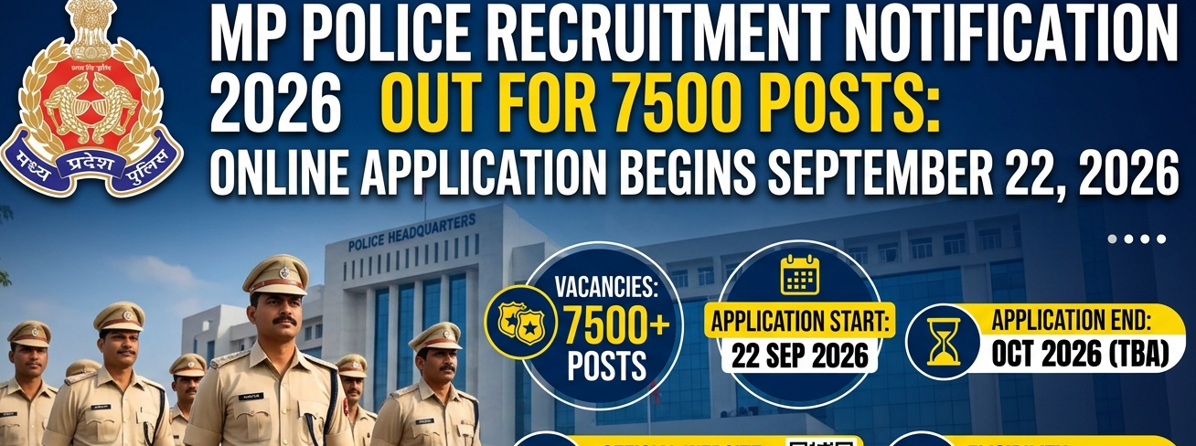 MP Police Constable Recruitment 2026 Out