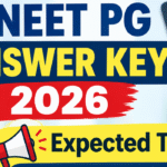 NEET PG Answer Key 2026 Soon