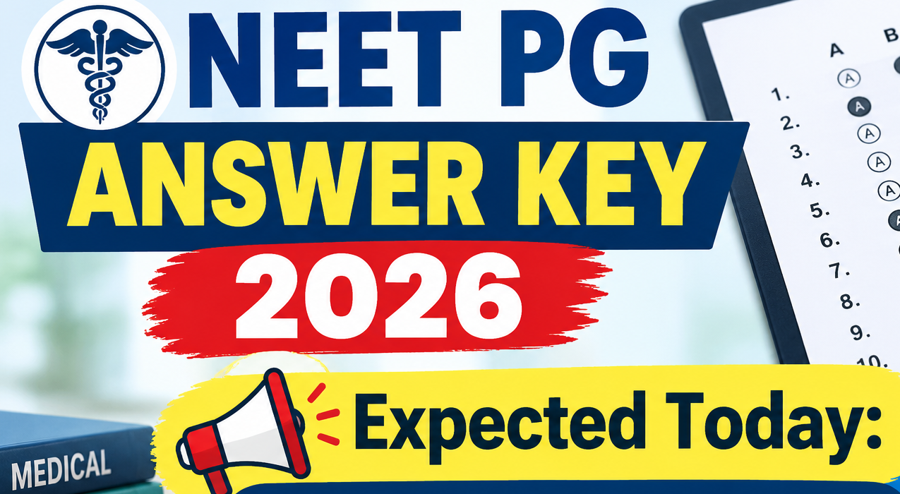 NEET PG Answer Key 2026 Soon
