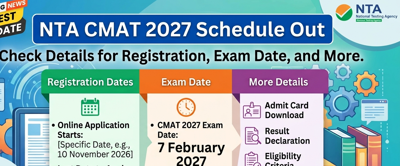 NTA CMAT 2027 Schedule