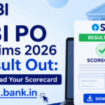 SBI PO Prelims Scorecard 2026