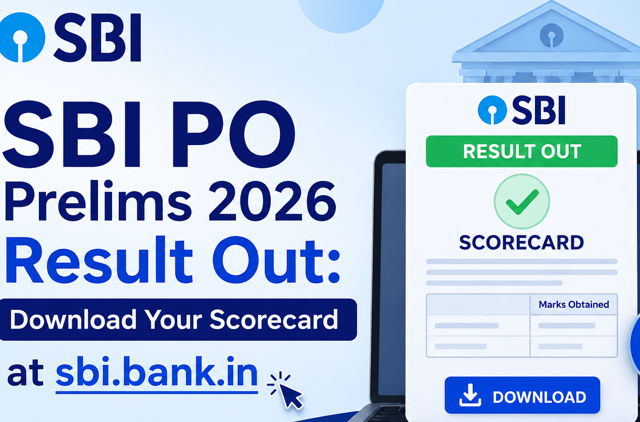 SBI PO Prelims Scorecard 2026